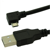 6Ft Usb 2.0 Type A Male To Right Angled Micro-B 5-Pin Cable - £13.27 GBP