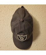 Gray Oakland Raiders New Era 9Twenty Strapback Adjustable Hat Cap Las Vegas - £12.60 GBP