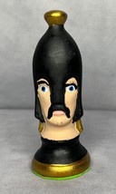 Duncan Chess Mold Ceramic Painted Pawn Black 1970&#39;s Excellent - £11.53 GBP