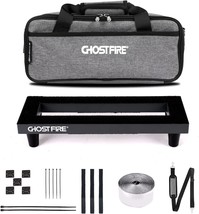 Aluminum Alloy Ghost Fire Guitar Pedal Board, 15&quot; X 5&quot;, 0.7Lb Super Ligh... - $46.98