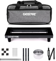 Aluminum Alloy Ghost Fire Guitar Pedal Board, 15&quot; X 5&quot;, 0.7Lb Super Light, 01. - £37.41 GBP