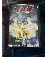 Ring of Honor: ROH Invades Boston 2002 (WWE ROH NXT RF VIDEO ECW JAPW WC... - $9.00