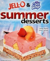 2011 Jell-O and Cool Whip Summer Desserts Mini Mag Cookbook - $11.49