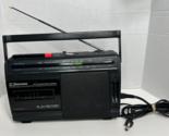 Emerson AC2380 AM/FM Radio Cassette Recorder, Black Vintage w/ Cord or P... - $24.95