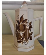 Vintage Mikasa Terra Stone Tea Pot - $435.81 MXN