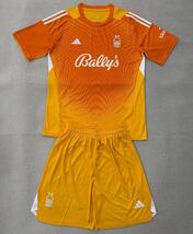 Nottingham Forest GK Goalkeeper Orange Shirt 2025/26 Kids Kit - $35.00