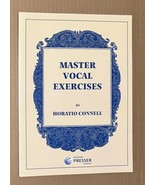 Master Vocal Exercises By Horatio Connell Instructional Sheet Music Book - $16.20