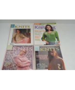 Knitting  magazine lot interweave knits and creative knitting how to pat... - $362.29 MXN