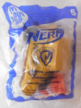 2009 McDonalds Happy Meal Nerf Cannon Launcher Toy N-STRIKE #6 Sealed - £6.32 GBP