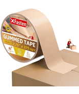 Paper Packing Tape Brown 2.75-Inch X 375-Feet Brown Paper Tape, Water Ac... - £16.83 GBP