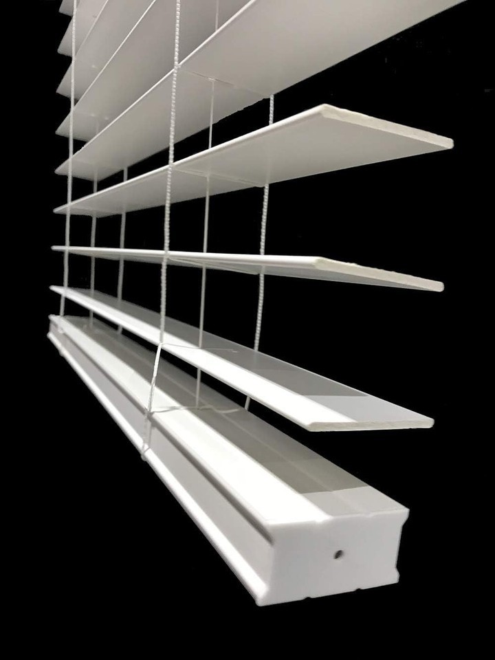 Manual Control 2" Cordless Faux Wood Blinds - Indoor Use, Easy Installation Item image 9