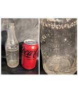 Vintage Neunsinger Bros Slug Plate Clear Bottle Baltimore MD Circa 1900s... - $29.69