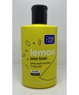 Clean &amp; Clear Brightening Lemon Juice Facial Toner Vit C, Lemon Extract ... - £38.88 GBP