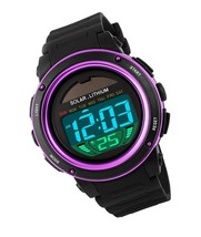 Digital Led Back Light Solar Powered Sporty Watches - £55.76 GBP