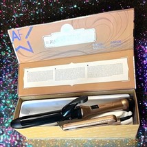 ALMOST FAMOUS Beach Wave Babe 2-Piece Set Curling Wand &amp; Mini Iron New I... - $123.74