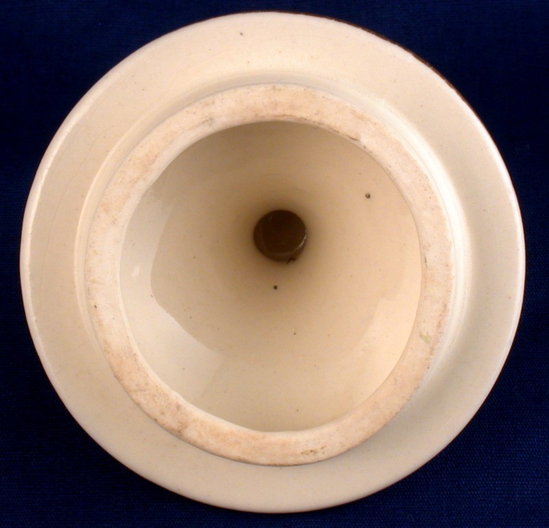 Lid Orphan Blue & White Blue Willow Gold Trim Item image 3