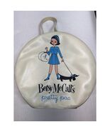Betsy McCall&#39;s Pretty Pac Doll Case Hatbox Carrying Travel Blue Dress Vi... - $29.95