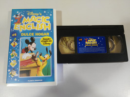 Sweet Home Magic English Entdecke el English con WALT DISNEY VHS Kassett... - $10.92