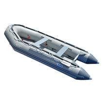 BRIS 12.5ft Inflatable Boat Inflatable Dinghy Rescue & Dive Raft Fishing Boat image 4