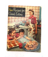 Vtg Cookbook New Recipes for Good Eating Color Photos Crisco 1948 - $372.98 MXN