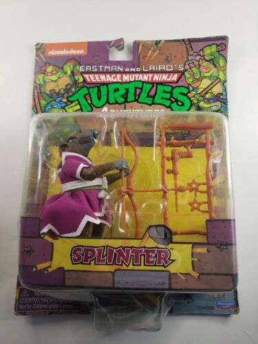 Primary image for Playmates TMNT Teenage Mutant Ninja Turtles Classic Heroes Adv. Splinter New
