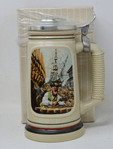 Avon The Building Of America Collection &quot;The Shipbuilder&quot; Beer Stein Wit... - $14.20