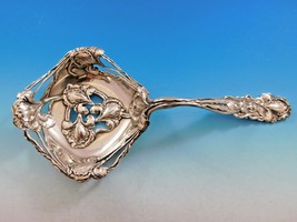 Raphael by Alvin Sterling Silver BonBonniere Spoon 10&quot; Rare Large Bowl w/ Irises - $4,945.05