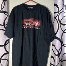 Chase authentics Coca-Cola, Tony Stewart, graphic short sleeve shirt, si... - $39.20