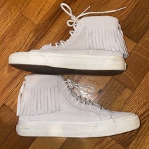 Vans x Madewell Size 6 SK8-Hi Moccasin High Top Sneakers - £40.30 GBP