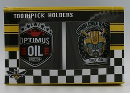 Transformers (Bumble Bee And Optimus Prime) Tooth Pick Holders/ Shot Glass. - £7.73 GBP
