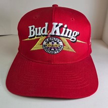 Vintage Bud King Kenny Bernstein Snapback Hat Drag Racing Budweiser KC Cap - $34.99