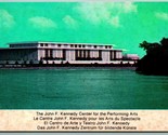 Kennedy Center for Performing Arts Washington DC UNP Chrome Postcard H14 - $3.91