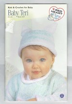 Knit and Crochet For Baby Red Heart Baby Teri Book 0139 - £7.60 GBP
