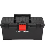 CRAFTSMAN 16-in. Tool Box, Black, Plastic, Lockable (CMST16005) - $25.12