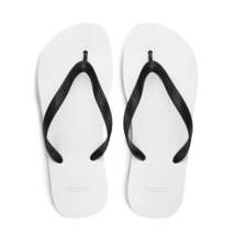 Autumn LeAnn Designs® | Adult Flip Flops Shoes, White - $25.00