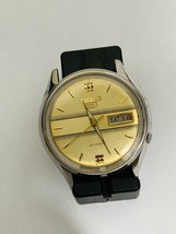 Seiko 5 Automatic Gents Auto Watch (REF#-SE-66) 1970s Spares or Repairs - £14.02 GBP