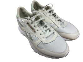 Reebok Women&#39;s Classic Leather SP Sneaker Chalk/Moonstone/Sage Size 7.5 GZ6425 - £35.20 GBP