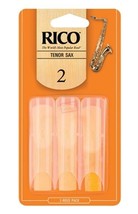 Rico by D&#39;Addario - Tenor Sax Reeds, Strength 2, 3-pack - $13.99