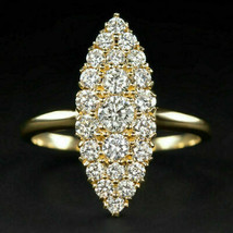 Anello di fidanzamento a forma di diamante VVS1/D da 2 kt con taglio... - £99.59 GBP