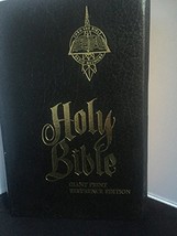 Holy Bible, giant print edition, King James Version, clear word reference editio - £48.08 GBP