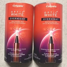 2pk Colgate Optic White Overnight Teeth Whitening Pen 35 Nightly Treatme... - $39.59