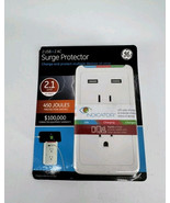 GE Surge Protector Dual USB Charging Ports And Dual Outlets - $25.35 CAD
