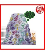 Soft Flannel Glow-in-the-Dark Mushroom Blanket - Perfect Gift for Any Oc... - $530.50 MXN