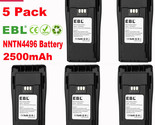 5X Nntn4496Ar Nntn4851 Battery For Motorola Cp200Xls Mototrbo Cp200D Cp3... - £109.04 GBP