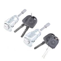 Front Left / Right Ignition Lock Cylinder &amp; Switch Key Fits For VW PASSA... - $31.93