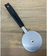 Vintage EKCO Pizza Cutter Stainless Steel Black Plastic Corn Cob Handle USA - €11,21 EUR