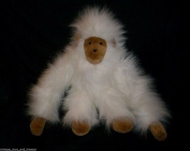 13" Vintage 1991 America Wego Fiesta Baby White Monkey Stuffed Animal Plush Toy - $28.50