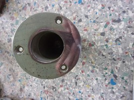 PERKO FLUSH STERN FLAG POLE SOCKET 1-1/4&quot; CHROME PLATED CAST BRONZE,used... - $431.44 MXN