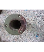 PERKO FLUSH STERN FLAG POLE SOCKET 1-1/4&quot; CHROME PLATED CAST BRONZE,used... - $428.83 MXN