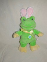 Way to Celebrate Easter Bunny Rabbit Ear Frog Stuffed Plush Dandee Croak Sounds - £23.22 GBP